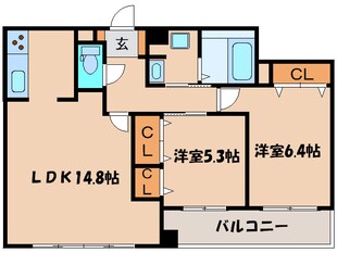 アルカス西公園の物件間取画像